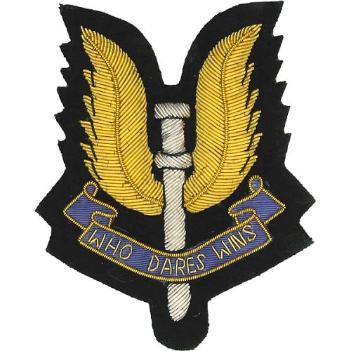 SAS Wire Blazer Badge