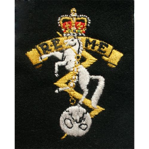 REME Silk Blazer Badge (Economy)