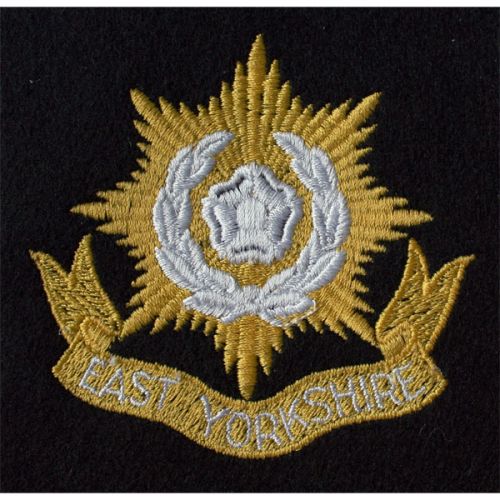 East Yorks Blazer Badge, Silk