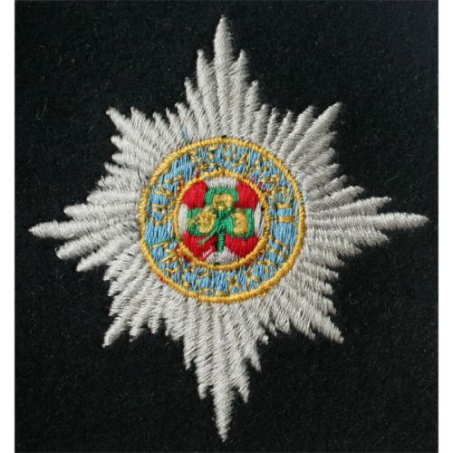 Irish Guards Blazer Badge, Silk