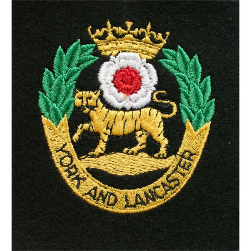 York & Lancs Silk Blazer Badge