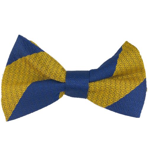 PWRR Polyester Striped Bow Tie (Ready Tied)