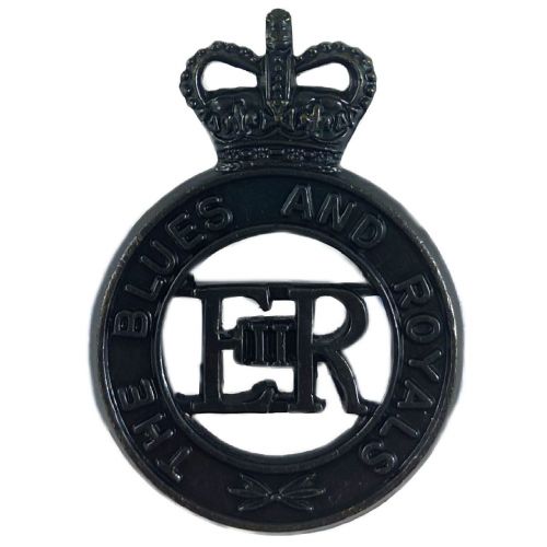 Blues & Royals Polished Bronze Cap Badge  