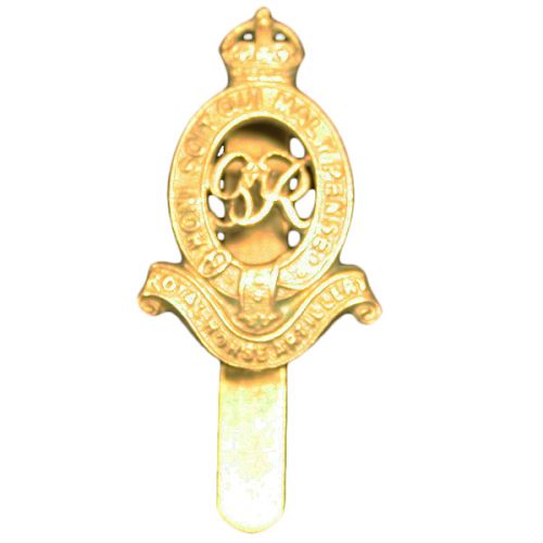 Royal Horse Artillery Cap Badge, GV1R, WM