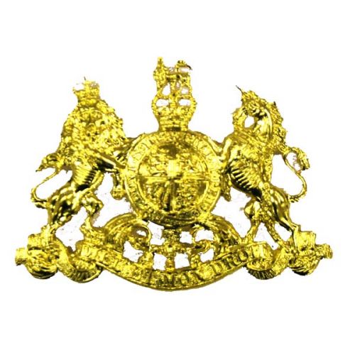 Household Cavalry Royal Arms Pouch Badge (Other Ranks)