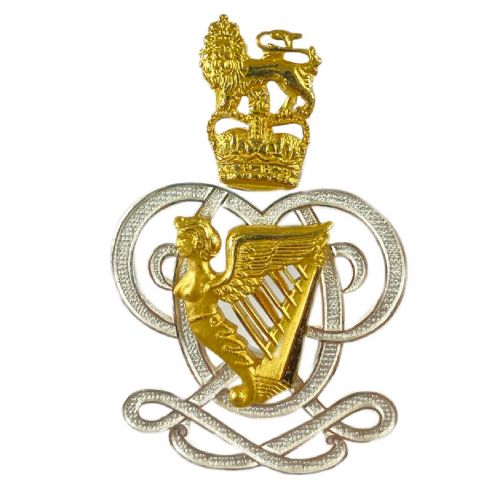 Queen's Royal Hussars Pouch Badge Officers