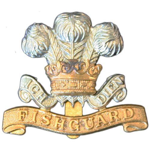 Pembroke Yeomanry Cap Badge, Fishguard