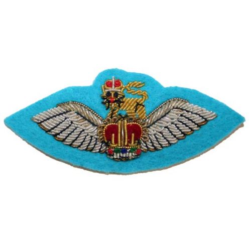 AAC Officers Wings Sky Badge