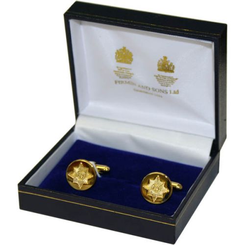 Irish Guards Gilt Cufflinks