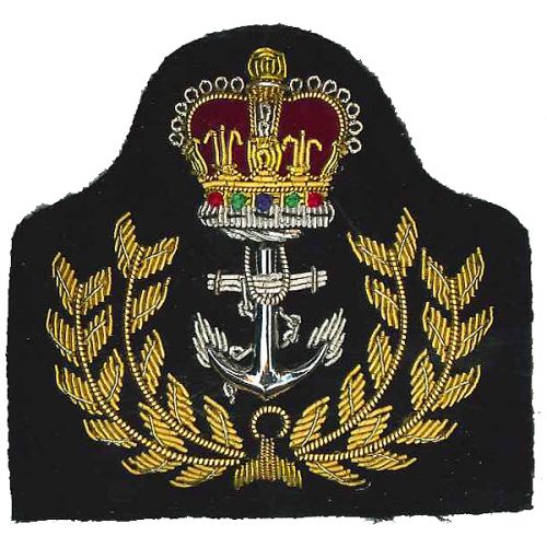 Royal Navy Cap Badge, Warrant Officers