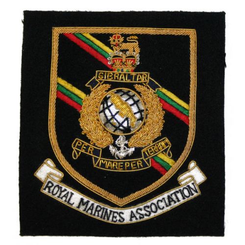 Royal Marines Association (Shield) Blazer Badge