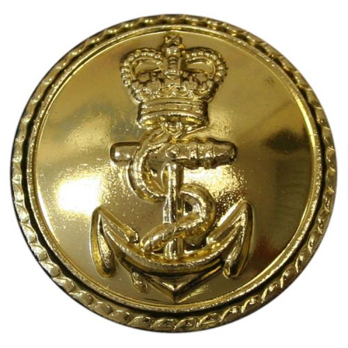 Royal Navy Button, Anodised (30L)