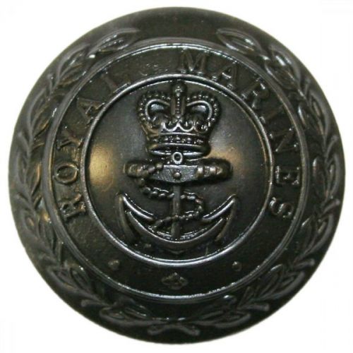 Royal Marines Button, Bronzed (27L)