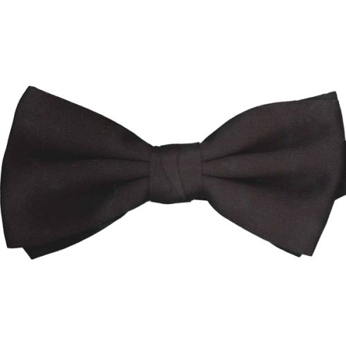 Black Bow Tie (Ready Tied)