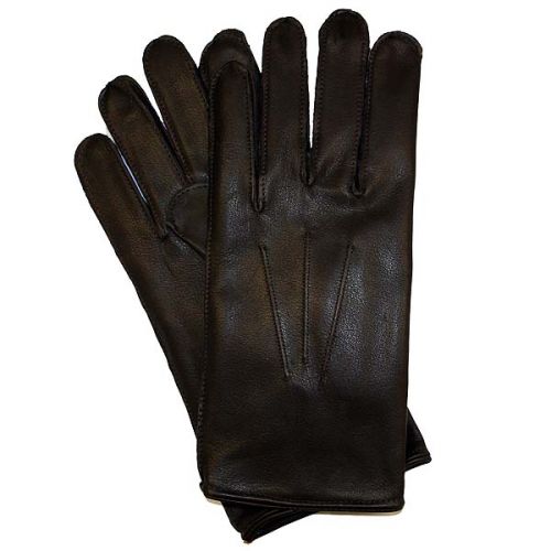 Brown Leather Gloves