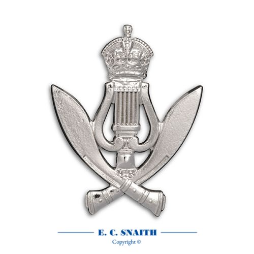 Band Of The Brigade Of Gurkhas Cap Badge, King's Crown CIIIR