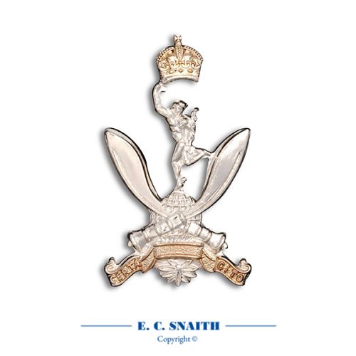 Gurkha Signals Cap Badge, King's Crown CIIIR