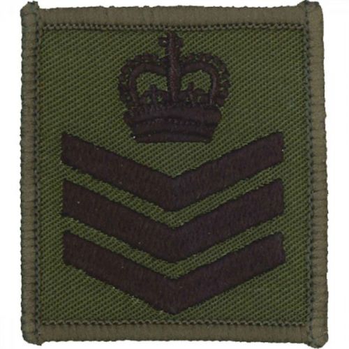 RM Helmet Patch OG C/SGT