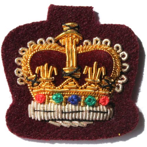 C/Sgt Gold On PARA Maroon Badge