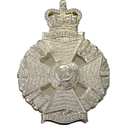 The Rifles WO's Cross Belt Badge