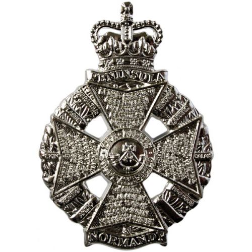 The Rifles Sgt's Cross Belt Badge