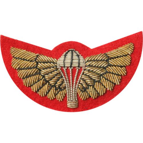 SAS Gold Wings On Red Mess