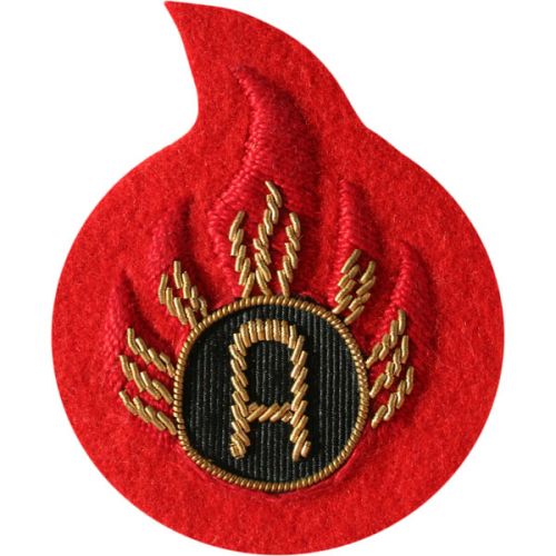 RLC Ammo Examiner (A) Scarlet Badge
