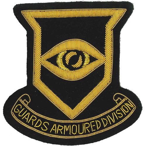 Guards Armoured Division Blazer Badge, Wire