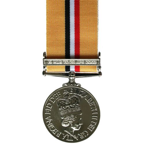 Iraq Op-Telic 1, Medal