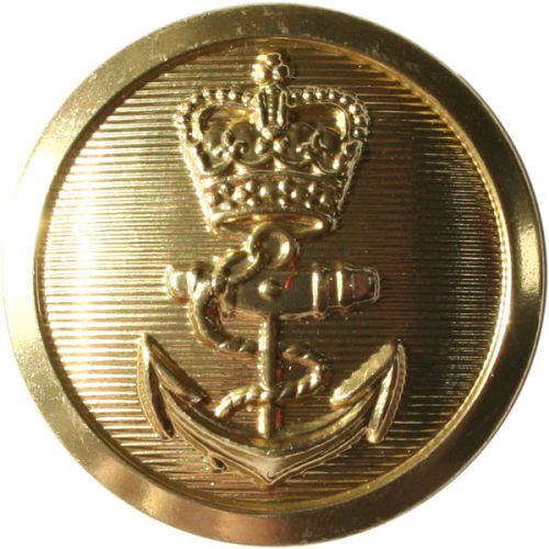 Royal Navy Button, Chief Petty Officer, Shanked (37L)