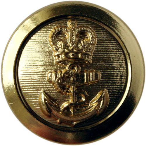 Royal Navy Button, Chief Petty Officer, Shanked (26L)