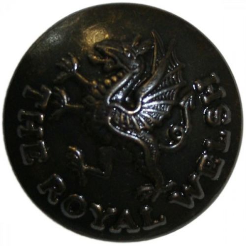 Royal Welsh Button, Bronzed (30L)