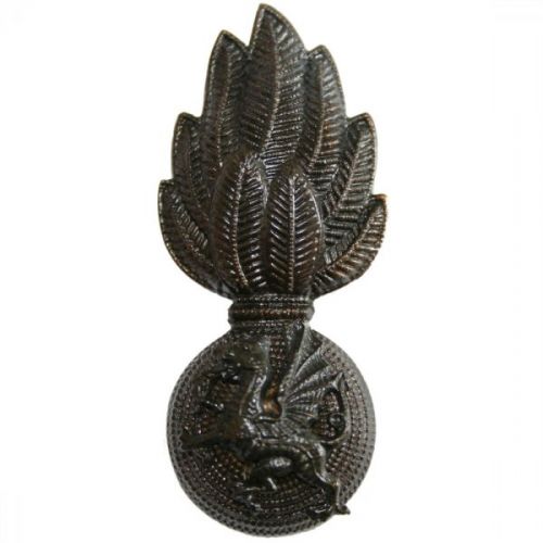 RWF Officer Bronze Collar Badge