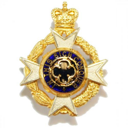 RAChD Gilt & Silver Collar Badge