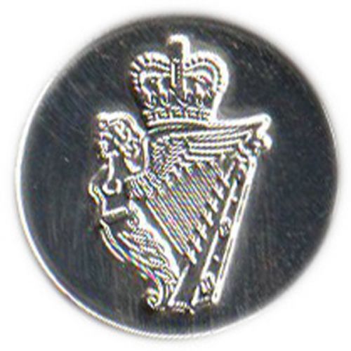 Royal Irish Button, Silver (26L)