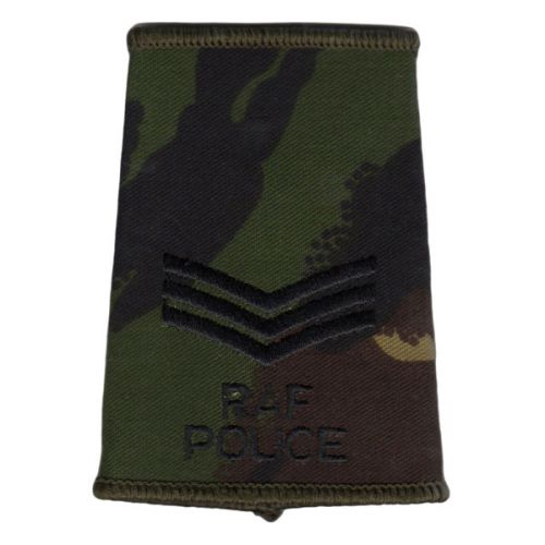 RAF Rank Slides, CS95, (Sgt), Police