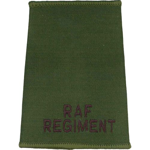 RAF Regiment Rank Slides, Olive Green, (Unranked)