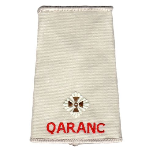 QARANC Rank Slides, Cream, (2/Lt)