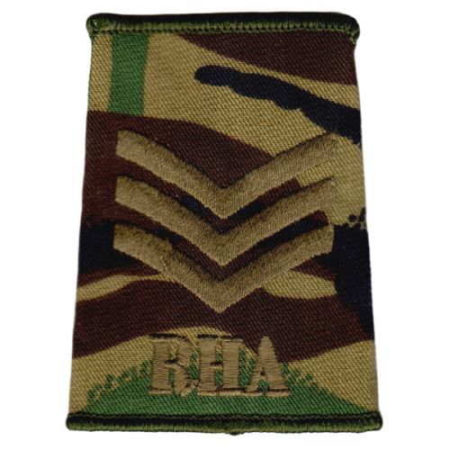 RHA Rank Slides, CS95, (Sgt)