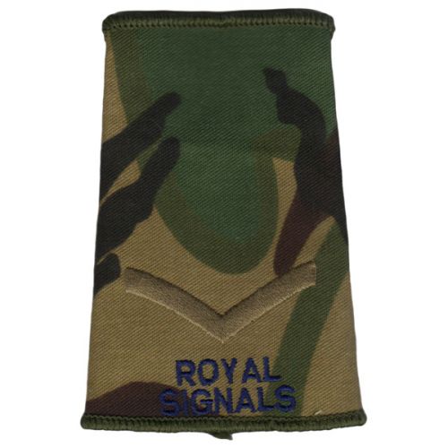 R SIGS Rank Slides, CS95, (L/Cpl)