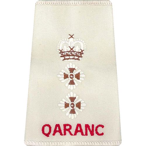 QARANC Rank Slides, Cream, (Hon/Col)