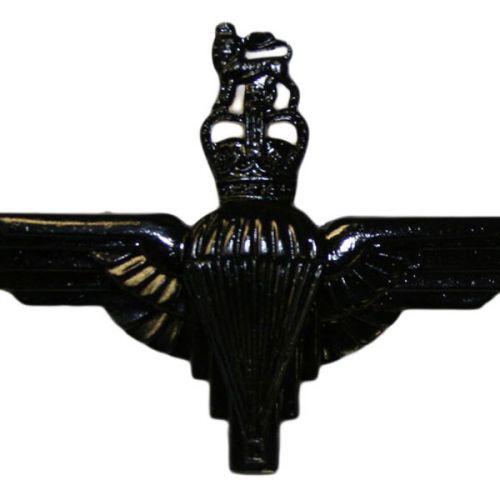 Parachute Regiment Cap Badge, Black