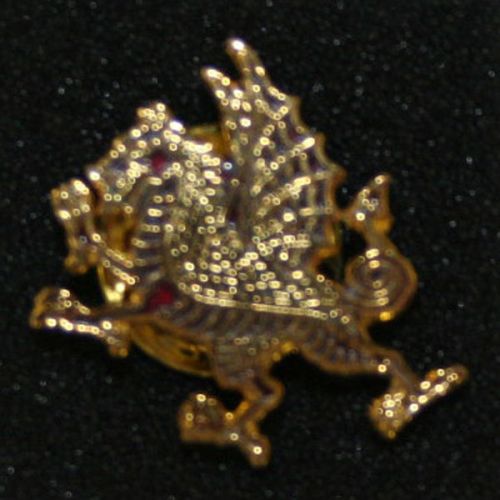 RWF Black Dragon Lapel Badge