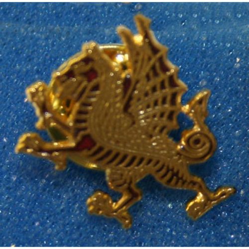 RWF Red Dragon Lapel Badge