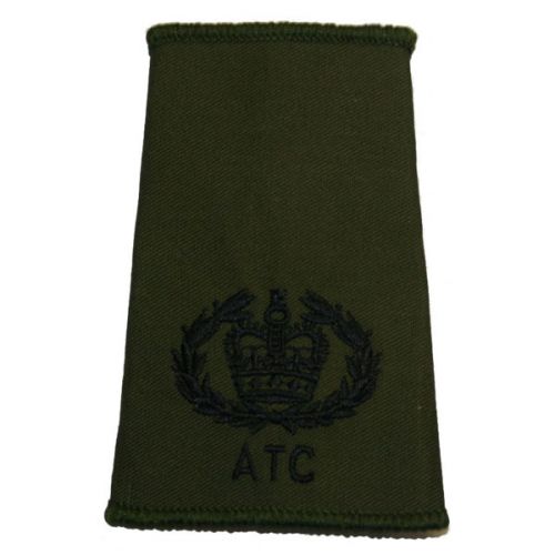 ATC Rank Slides, Olive Green, (RQMS)