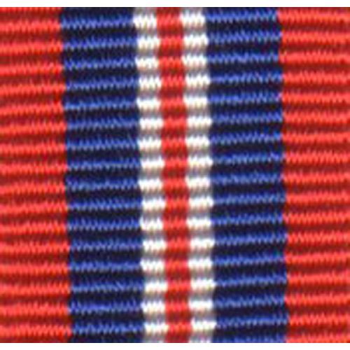 1939 to 1945 War Medal, Medal Ribbon (Miniature)