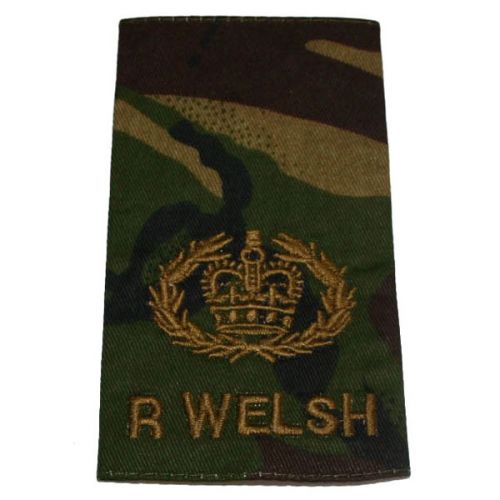 R WELSH Rank Slides, CS95, (RQMS)