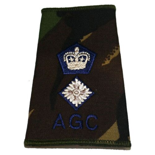 AGC Rank Slides, CS95, (Lt/Col)