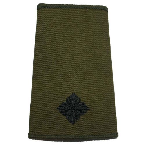 RM Rank Slides, Olive Green, (2/Lt)