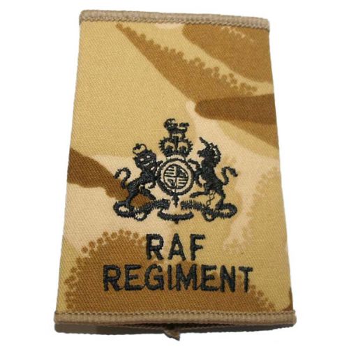 RAF Regiment Rank Slides, Desert, (WO)